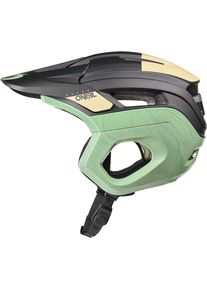 O Neal ONeal Trapper Evo Topo, bike helmet , color: Black/Beige/Green , size: L/XL