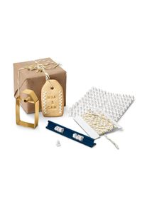 Tchibo - Zestaw stempelk&oacute;w do ciastek - kolor: niebieski/złoty
