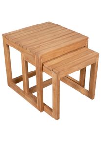 Beistelltisch-Set Woodie 2er-Set Holz