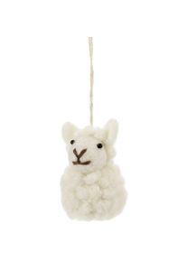 Pendentif mouton en feutrine