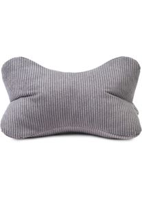 G&ouml;zze Nackenkissen G&Ouml;ZZE "Cord Lesekissen Capri", anthrazit, B:40cm H:19cm L:25cm, Polyester, Funktionskissen, Nackenkissen