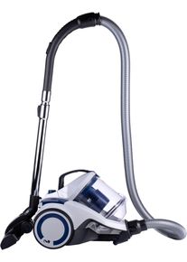 Dirt Devil Bodenstaubsauger "DD2504", grau (grau, schwarz, blau), Bodenstaubsauger, Bodenstaubsauger