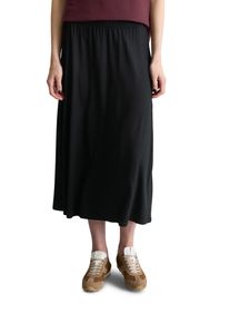 Marc O'Polo Jerseyrock MARC O'POLO DENIM, Damen, Gr. S, schwarz, Web, Obermaterial: 97% Viskose, 3% Elasthan, ausgestellt ca. Mitte Wade, R&ouml;cke Jerseyrock, aus LENZING ECOVERO, ausgestellt