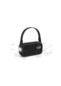 Philips Notfallradio "TAR3500/00", schwarz, B:18,6cm H:10,3cm T:7,7cm, Radios, Kurbelradio, LED-Leuchte, lauter SOS-Alarm + Blinkleuchte,USB-C, USB-A, Notfallradio