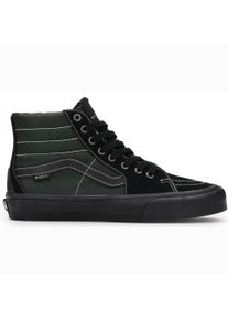 Sneaker Vans "SK8-HI GORE-TEX", Damen, Gr. 39, schwarz, gr&uuml;n, Leder, Synthetik, Textil, Schuhe Sneaker, wasserdicht