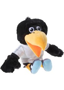 Kuscheltier Heunec "DFB, Adler Paule", schwarz, Pl&uuml;schfiguren, KinderB:25cm H:20cm, Kuscheltier, enth&auml;lt recyceltes Material, B:25cm H:20cm