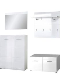 Garderoben-Set Germania "GW-Adana", wei&szlig;, Kastenm&ouml;bel-Sets, Garderoben-Set