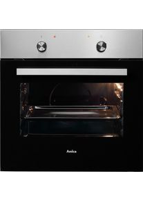 Amica Einbaubackofen "EB 941 600 E", Energieeffizienz: A, silber (silberfarben), B:59,5cm H:59,5cm T:57,5cm, Back&ouml;fen, Reinigt den Herd mittels Dampf, ohne Chemie, Einbaubackofen
