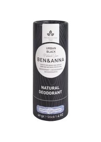 BEN&ANNA Natural Deodorant Urban Black deodorant stick 40 g