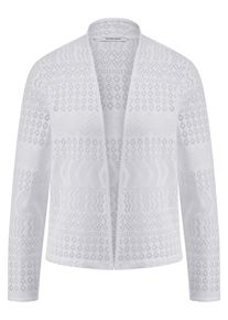 Peter Hahn - Shirtjacke, weiss, Gr. 38, Baumwolle