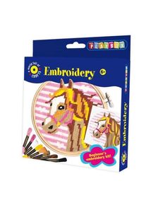 Playbox Creative Embroidery Set - Horse Design - 6+ Years