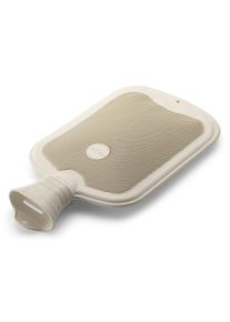 Warm waterfles rubber wit