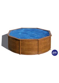 GRE , Braun , Metall , 120 cm , Pools & Wasserspa&szlig;, Pools, Aufstellpools