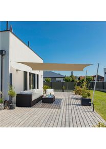 M&Ouml;BELIX M&ouml;belix , Taupe , 400x500 cm , Gartenm&ouml;bel, Sonnenschutz, Sonnensegel