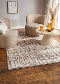 Tappeto dalla fantasia moderna, Beige, Taglia 60x110 cm, bonprix