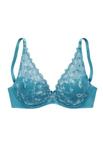 Lascana Damen Schalen-BH in petrol-air ,Gr&ouml;&szlig;e 80C, Witt, 60% Polyamid, 20% Elasthan, 20% Polyester