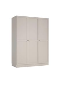 P & B Dreht&uuml;renschrank, Kaschmir, Holz, Douglasie, Fichte, Kiefer, L&auml;rche, Tanne, 5 F&auml;cher, 147x200x61.7 cm, FSC Mix, Made in Denmark, Schlafzimmer, Komplette Schlafzimmer und Serien, Schlafzimmerserien