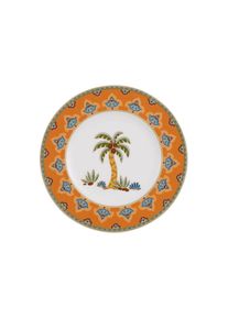 Villeroy & Boch Brotteller VILLEROY & BOCH "Brotteller Samarkand Mandarin &oslash; 16,4 cm bunt", bunt, L:16,4cm, Speiseteller, Brotteller