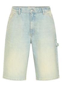 !Solid Bermudas SOLID "Bermudas SDTommy Tobias Relaxed Fit", Damen, Gr. XXL, N-Gr, blau (light blau bleached denim), Obermaterial: 100% Baumwolle CO., Hosen Bermudas