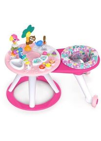 Bright Starts Around We Go Tropic Coral 2-in-1 Spielstation | Version Englisch | rosa