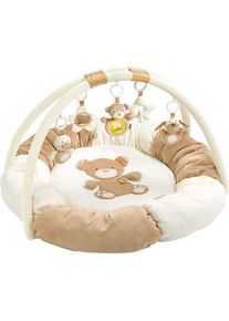 babyFEHN Fehn 3D Activity-Nest Rainbow | Version Englisch | beige