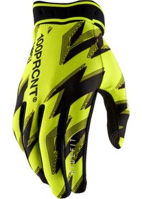 100 Percent Ridefit S26, gloves , color: Neon-Yellow/Black , size: L