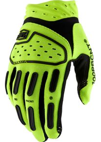 100 Percent Airmatic, gloves , color: Neon-Yellow/Black , size: M