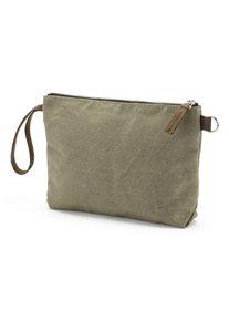 HACK Lederwaren Hack Lederware Aufr&auml;umer Segeltuch Gro&szlig; Gr&uuml;nbeige