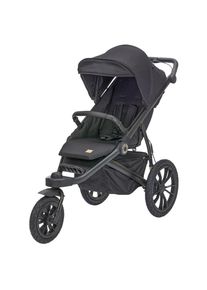 Jimmylee Jogger, Schwarz, Textil, EN 1888, SGS-gepr&uuml;ft, 5-Punkte-Gurt, Doppelbremse, abnehmbarer Schutzb&uuml;gel, Baby on Tour, Kinderwagen, Sportkinderwagen & Babyjogger