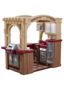 Ambia Garden , Rot, Beige , Kunststoff , 129x119.4x92.4 cm , EN 71 , Ger&auml;uscheffekte, Lichteffekte , Spielwaren, Spielzeug, Kinderk&uuml;chen & Werkb&auml;nke