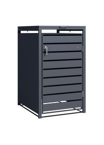 Ambia Garden , Anthrazit , Metall , 80x116x68 cm , Gr&uuml;ner Punkt, Europ&auml;ischer Sicherheitsstandard , Baumarkt, Keller & Abstellraum