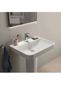 Ideal Standard i.life B Waschtisch T534201 mit Hahnloch, mit &Uuml;berlauf, 65 x 48 x 18 cm, wei&szlig;