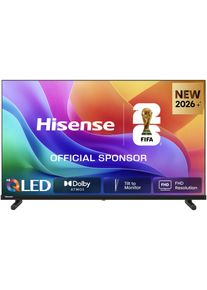 HISENSE QLED-Fernseher "40A5DS", Energieeffizienz: E, schwarz, 40 &Prime;, Fernseher, QLED-Fernseher