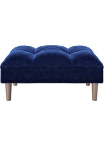 Ottomane Playboy "Scarlett", dunkelblau, B:88cm H:43,5cm T:57cm, Sofas, Ottomane, passend zu Scarlett-Sofa