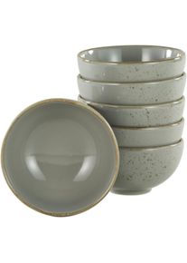 Dipschale Creatable "NATURE COLLECTION", grau, &Oslash;:11,5cm, Steinzeug, Sch&uuml;sseln, Dipschale, Snackschale, &Oslash; 11,5 cm
