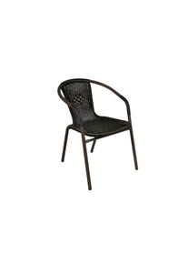 Gartenstuhl Vcm "Bistrostuhl Stapelstuhl Gartenstuhl", braun, Obermaterial: 100% Kunststoff plastic., St&uuml;hle, Gartenstuhl