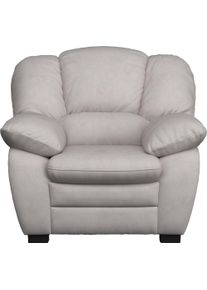 Sessel COTTA "Casino", snow, B:109cm H:88cm T:92cm, 100% Polyester, Sessel, Sessel, Polstergarnitur, auch als Set erh&auml;ltlich