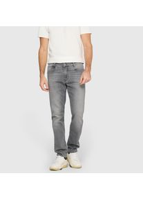 Straight-Jeans MAC "Arne Pipe", Herren, Gr. 40, L&auml;nge 30, authentic summer grau, Denim/Jeans, Obermaterial: 93% Baumwolle, 5% Elastomultiester, 2% Elasthan, Jeans Straight-Jeans