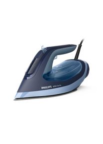 Philips Dampfb&uuml;geleisen "DST6120/20 6000 Series High-End mit 4 Dampfeinstellungen", dunkelblau, blau, B:12,9cm H:15,8cm T:31,6cm, B&uuml;geleisen, 2600 W, SteamGlide Plus, mit 300 ml Wassertank und 190 g Dampfsto&szlig;, Dampfb&uuml;geleisen