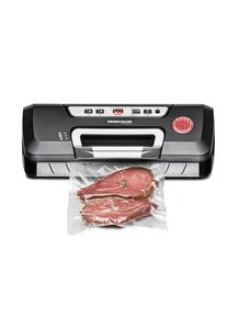 Rommelsbacher Vakuumierer "VAC 285", silber (schwarz, silberfarben), B:42,5cm H:12cm T:18,5cm, Vakuumierer, Einhand-Bedienung, Vakuumierer