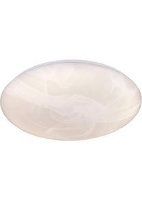 REALITY LEUCHTEN LED Deckenleuchte "UMBRIA, LED Deckenlampe Kunststoff Alabaster wei&szlig; 4000K kaltwei&szlig;", wei&szlig;, alabaster, 1, &Oslash; 38cm H: 7cm, 1 Stk., Leuchten, 23W 3200 Lumen, Wand- oder Deckenlampe, H&ouml;he 7 cm &Oslash; 38 cm, LED Deckenleuchte