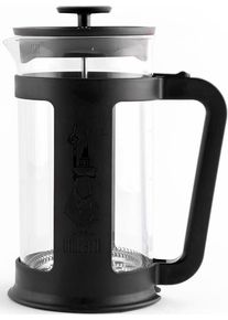 Kaffeebereiter Bialetti "Smart", schwarz (transparent, schwarz), 0,35 l, Kaffeemaschinen, Kaffeebereiter, hitzebest&auml;ndiges Borosilikatglas