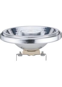 Paulmann LED-Leuchtmittel "AR111 8W 12V 2700K 24", Energieeffizienz: G, grau (aluminiumfarben), L:5,6cm &Oslash;:11,1cm, Leuchtmittel, LED-Leuchtmittel