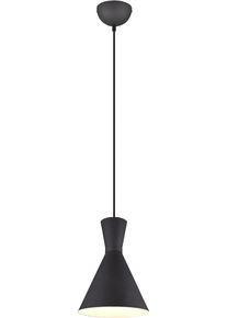 REALITY LEUCHTEN Pendelleuchte "Enzo", schwarz, 1, &Oslash; 20cm H: 150cm, Leuchten, Pendelleuchte