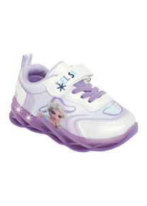 Sneaker Disney "FROZEN", M&auml;dchen, Gr. 31, lila, Textil, Schuhe Sneaker, mit cooler Blinkfunktion