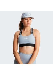 Sport-BH The North Face "W CAMBRENA BRA", Damen, Gr. XS, N-Gr, frost grau, Obermaterial: 77% Polyester, 23% Elasthan, BHs Sport-BH, f&uuml;r Fitness und Outdoor-Training, mit schwei&szlig;ableitendem FlashDry&trade;