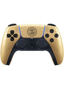 Playstation 5 DualSense Wireless-Controller "007 First - Light Limited Edition Gold", gold, Spielecontroller, DualSense Wireless-Controller