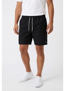Shorts Vans "RANGE RELAXED SPORT SHORT", Herren, Gr. XXL, N-Gr, schwarz, Obermaterial: 100% Polyester, Hosen Shorts, mit Kordelverschluss, bequeme Passform