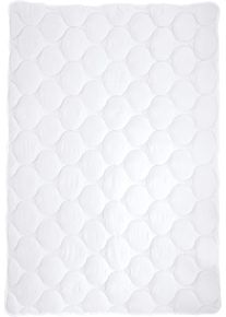 Microfaserbettdecke uncover by Schiesser "Chelsea", wei&szlig;, B:135cm L:200cm, Bezug: 100% Polyester. F&uuml;llung: 100% Polyester, Bettdecken, Microfaserbettdecke, aus silikonisierten Hohlfasern