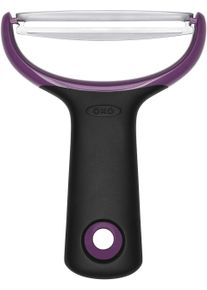 Kartoffelsch&auml;ler OXO GOOD GRIPS "Gro&szlig;er Gem&uuml;sesch&auml;ler / -peeler", lila (schwarz, lila), Edelstahl, K&uuml;chenschneider, Kartoffelsch&auml;ler, Edelstahl